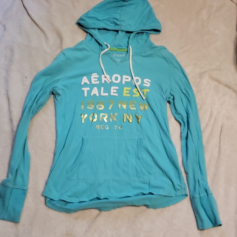 Aeropostal light sweat shirt size xl blue